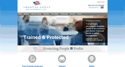 Desktop Screenshot of american-safety.com